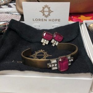 Loren Hope Jewelry - Loren Hope Cuff & Earring Set Loren Hope Jewelry - Loren Hope Cuff & Earring Set